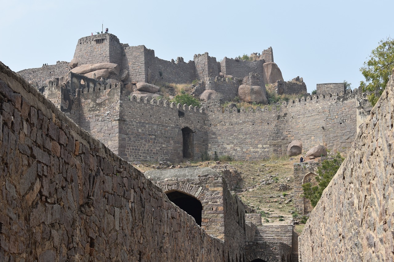 The Golconda Fort and Charminar